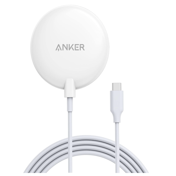 Anker Powerwave Ultra Slim Magnetic Pad Lite Wireless with Safety Suite White - A2567022