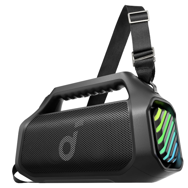 Anker Boom 2 Pro Ultra-Deep Bass Portable Bluetooth Speaker with Built-In Power Bank Black - A3134A11