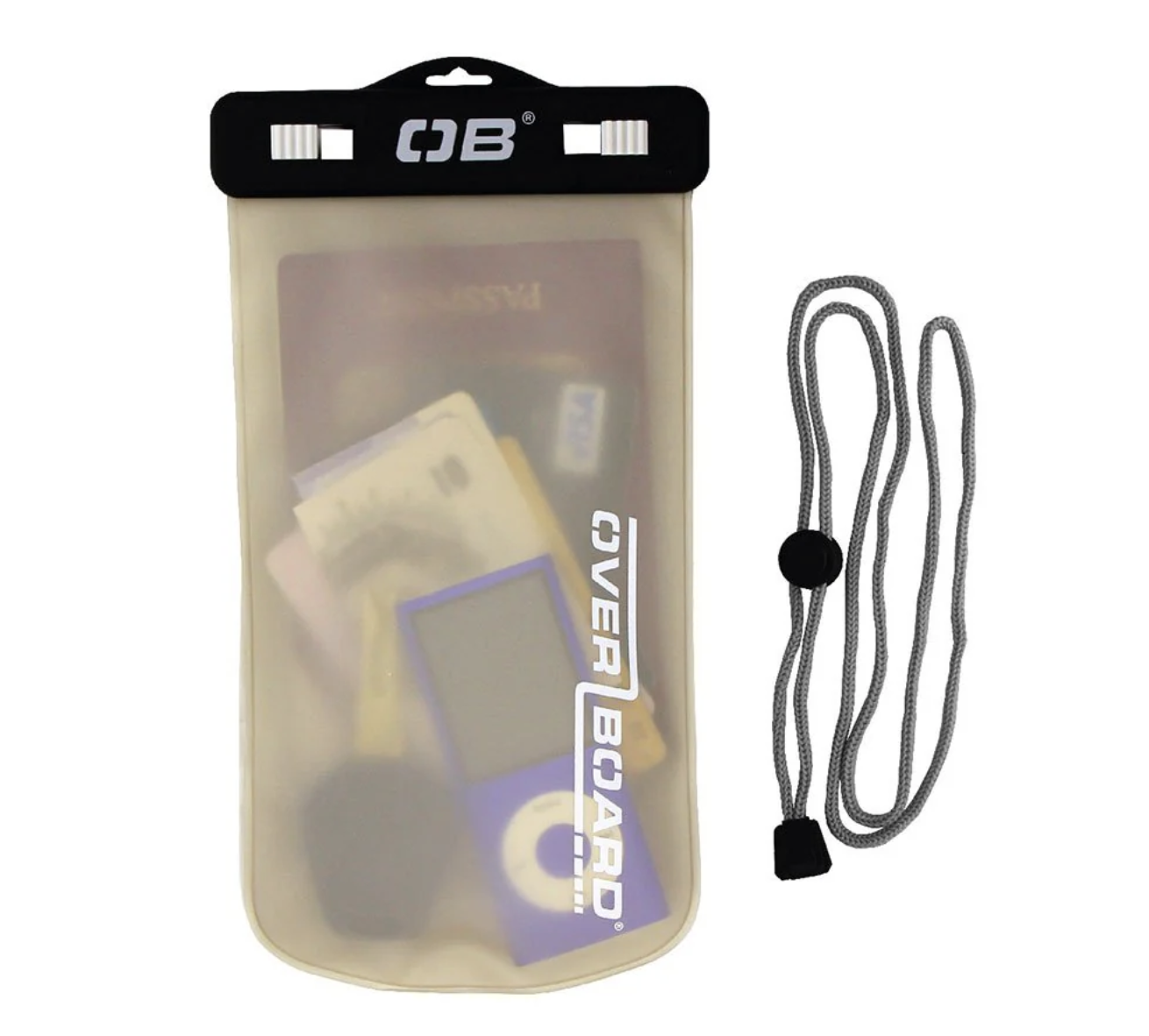 OverBoard Medium Multipurpose Case Water Sports Outdoors OB1066 - Frosted