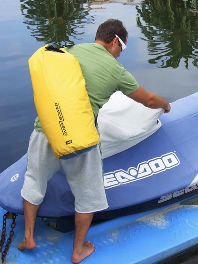 OverBoard 30 Litre Dry Tube Waterproof Bag Water Sports Outdoors OB1006 - Red