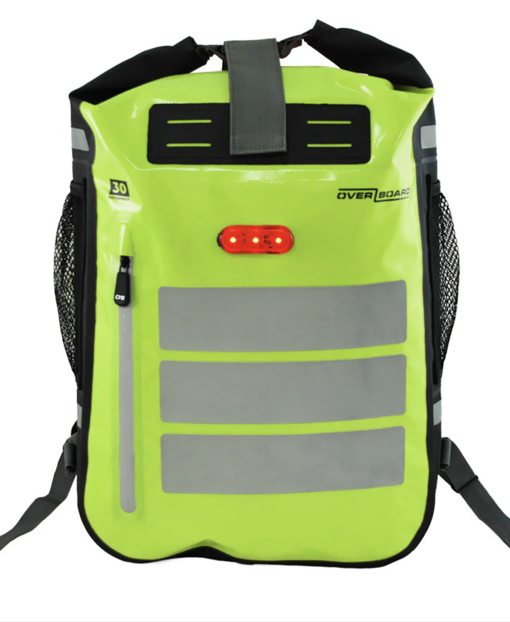 OverBoard 30 Litre Pro Sports Backpack Waterproof Bag Water Sports Outdoors OB1147 - Yellow