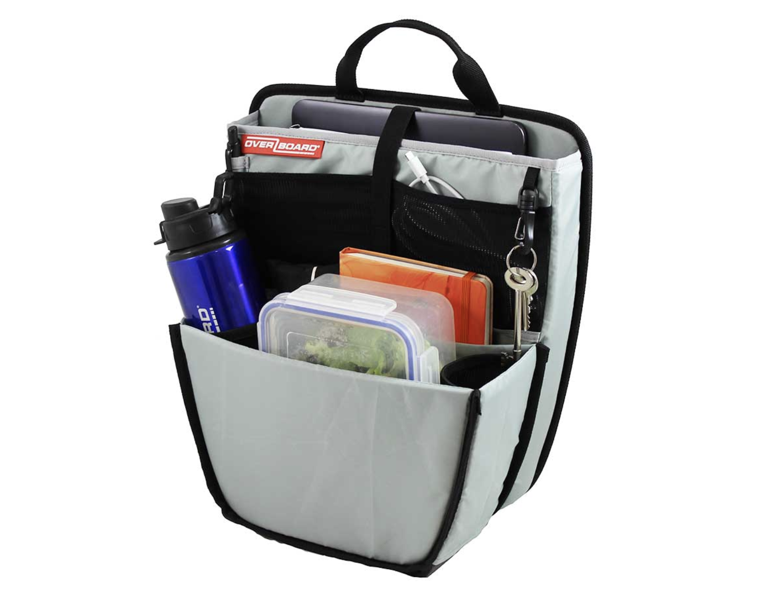 OverBoard Pannier Tidy Waterproof Bag Water Sports Outdoors OB1235 - Grey