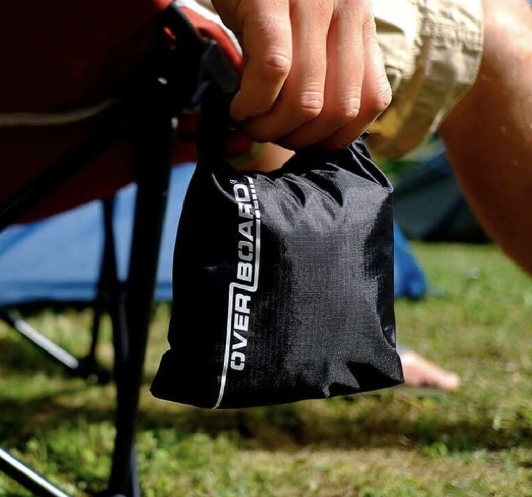 OverBoard Dry Pouch Waterproof Bag Water Sports Outdoors OB1031 - Black