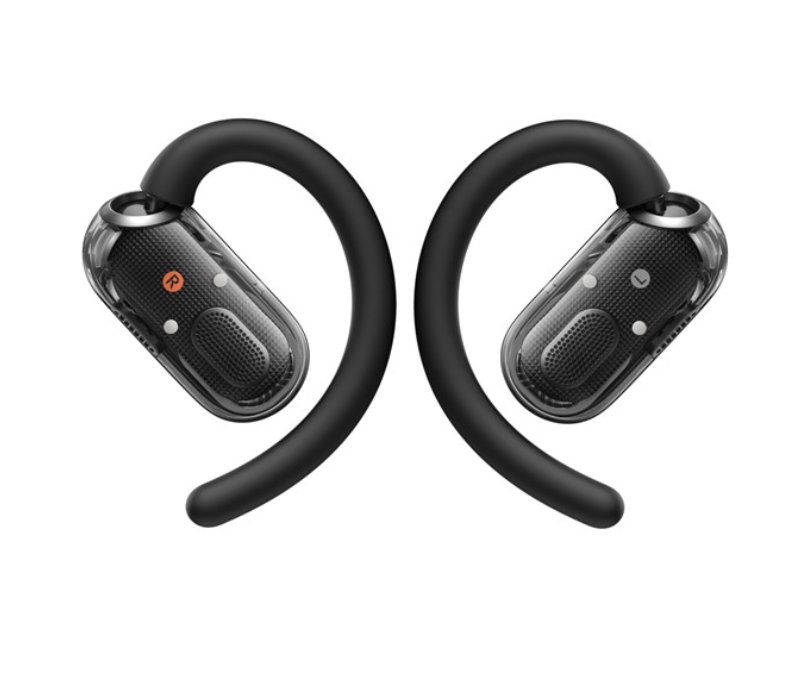 Soundcore V40I Adjustable Wireless Open-Ear Headphones with Clear Design Black - A3878G11