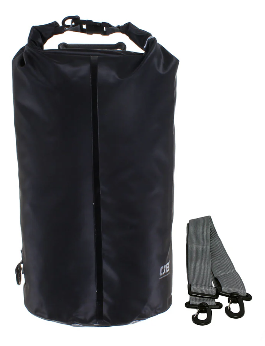 OverBoard 20 Litre Dry Tube Waterproof Bag Water Sports Outdoors OB1005 - Black