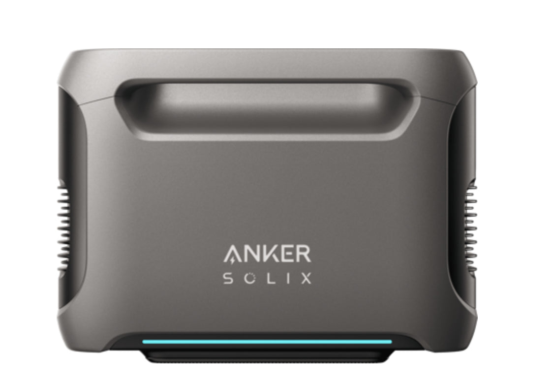 Anker SOLIX F3800 Portable Power Station with BP3800 Expansion Battery 7680Wh