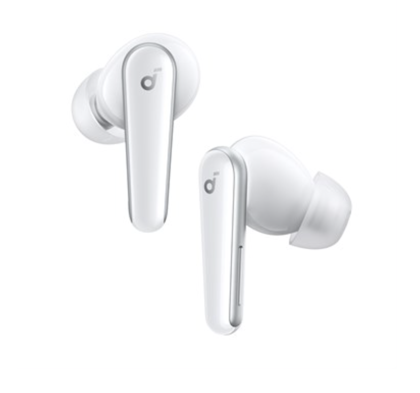 Soundcore Liberty 5 Noise Cancelling Earbuds 2x Stronger Voice Reduction White - A3957G21