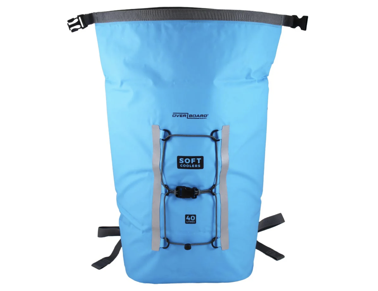 OverBoard 40L Cooler Backpack Waterproof Bag Water Sports Outdoors OB1253 - Aqua