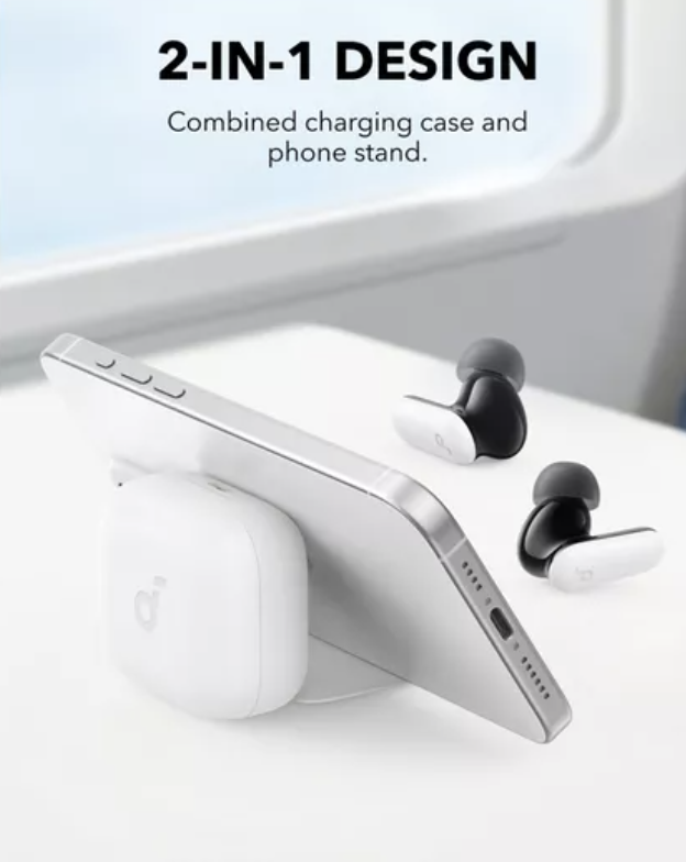 Anker Soundcore R50I Wireless Bluetooth Noise-Cancelling Earbuds IP54 Water Resistant White - A3959G21