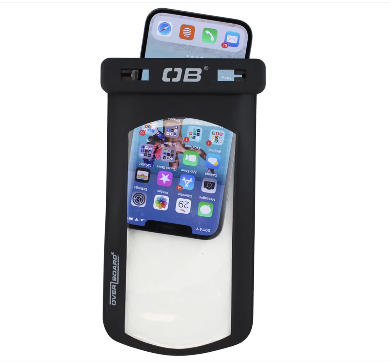 OverBoard Large Phone Case Pouch Bag Water Sports Outdoors OB1106 - Black
