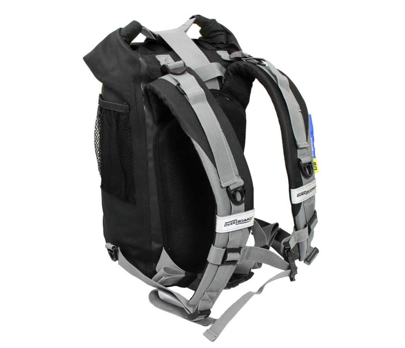 OverBoard Original 20 Litre Backpack Waterproof Bag Water Sports Outdoors OB1053 - Black