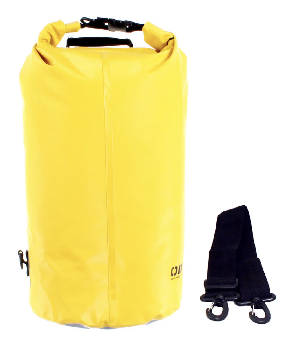 OverBoard 20 Litre Dry Tube Waterproof Bag Water Sports Outdoors OB1005 - Yellow