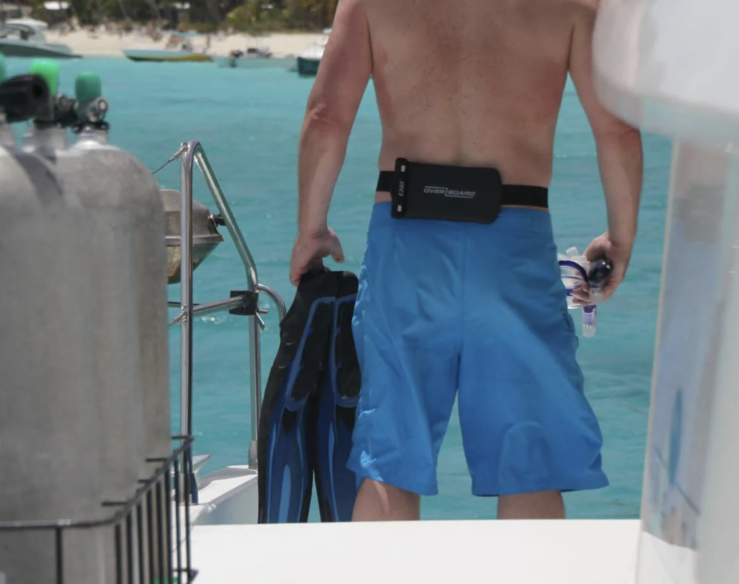 OverBoard Pro Sports Belt Pack Water Sports Outdoors OB1050 - Black